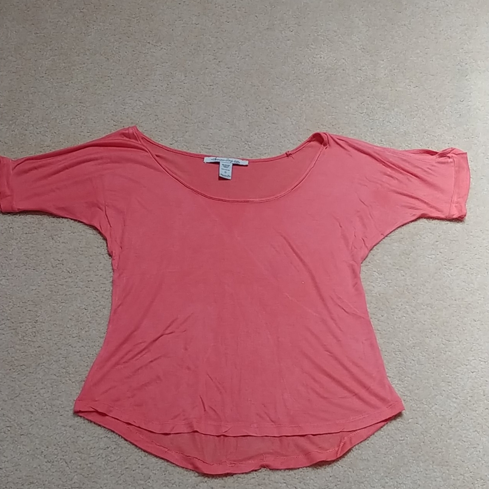 American Rag Cold Shoulder Tee Shirt